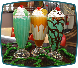 Donna's Diner Featured Specialty Milkshakes