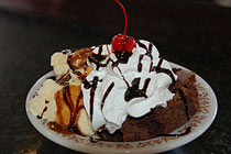 Donna´s Hot Fudge Ice Cream Brownie:  Dream Boat