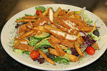 Donna´s Diner Chicken Tender Salad: Rebel Without a Cause