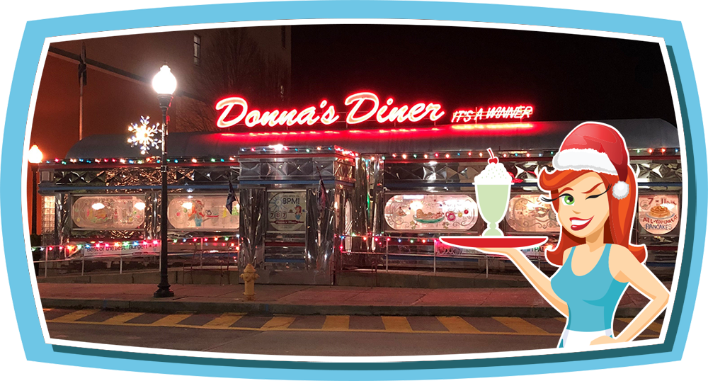Donna's Diner in Sharon Pennsylvania