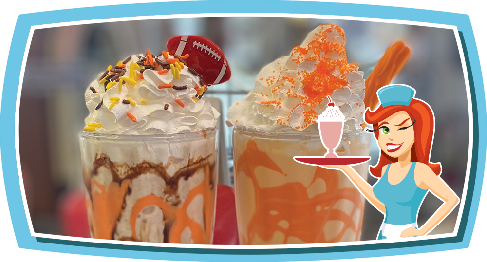 Featured Milkshakes at Donna's Diner